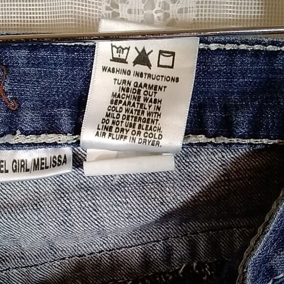 Cruel Girl/Melissa Women's Capris Jeans Size 5 - Picture 8 of 12